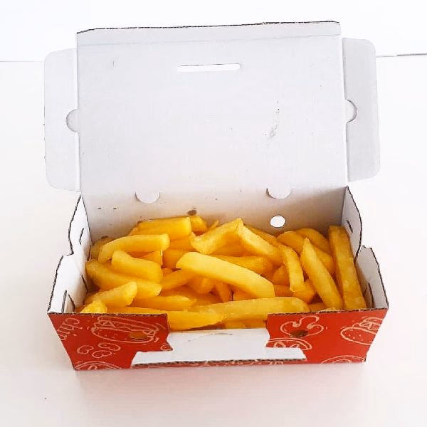 Kilitli Patates Cips Kutusu 100 Adet 9cm X 17cm X 6,5cm