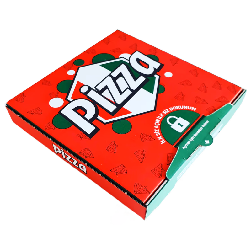 Toptan Baskılı Pizza Kutusu
